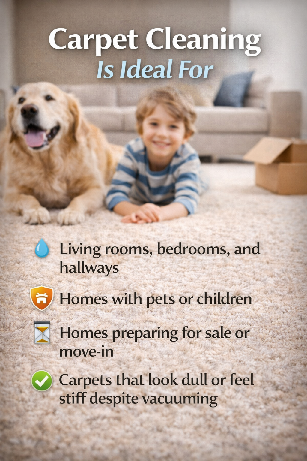 Carpet Cleaning Is Ideal For